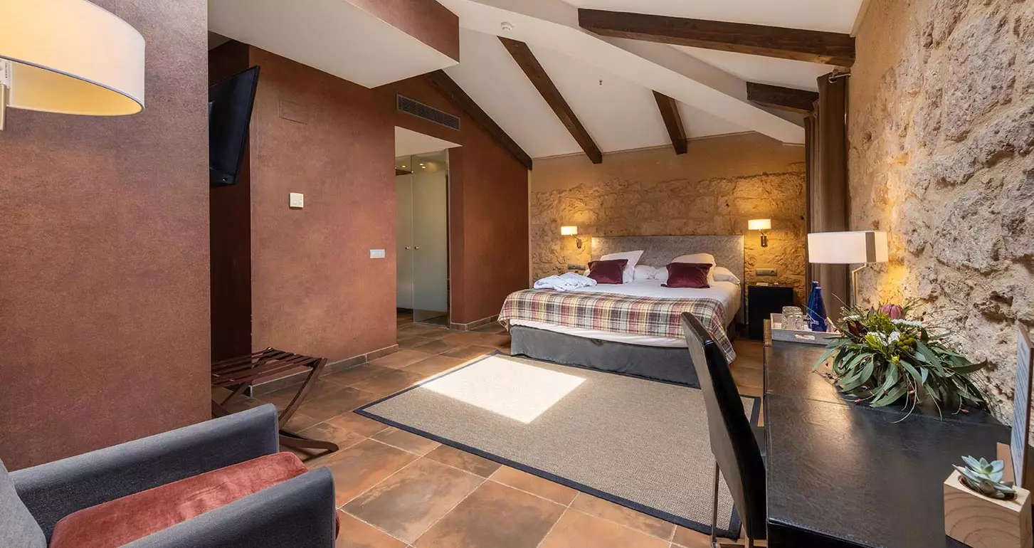 Quarto Superior em Castilla Termal Burgo de Osma.