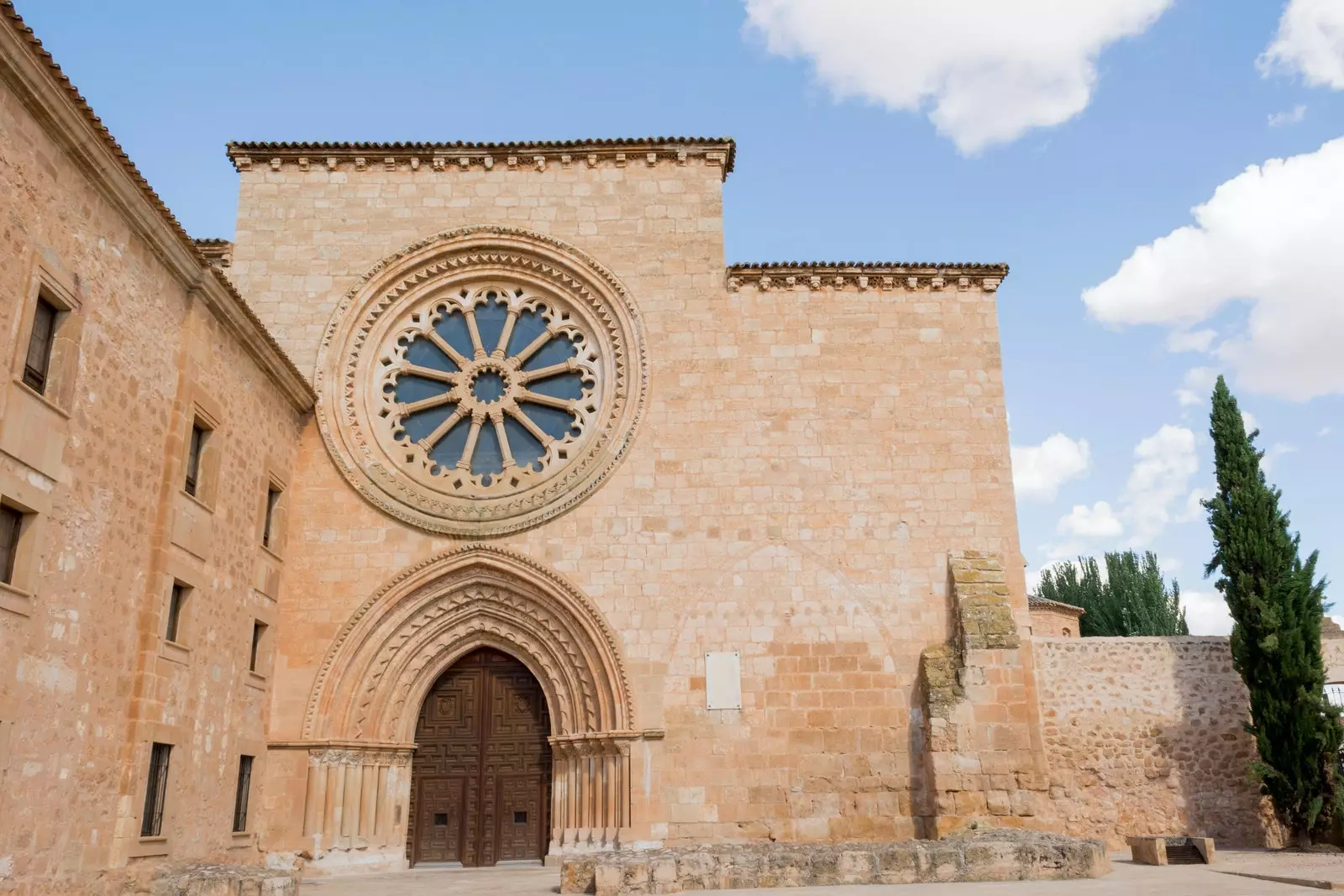 Cisterciácký klášter Santa María de Huerta Soria.