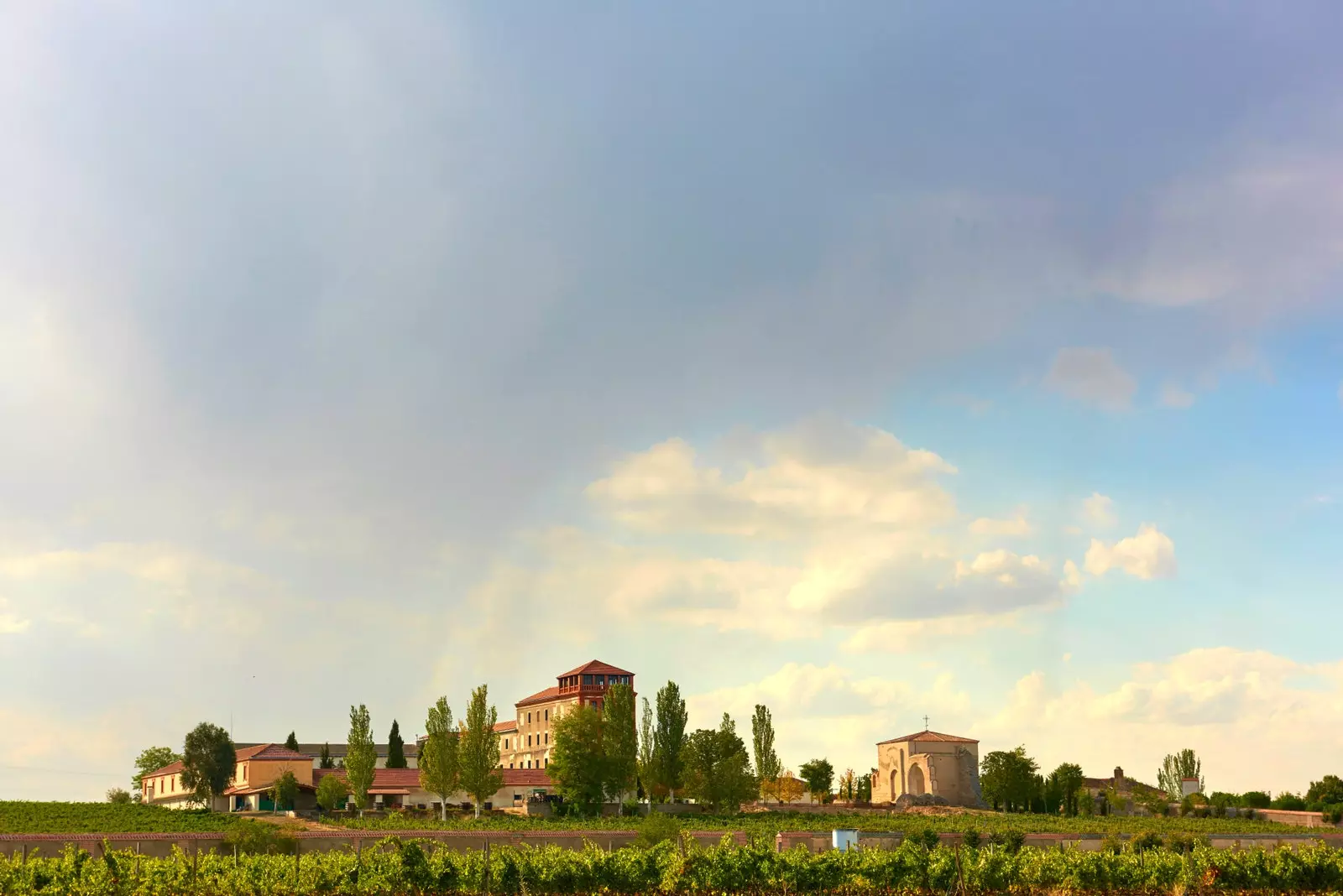 La Mejorada Weingüter und Weinberge.