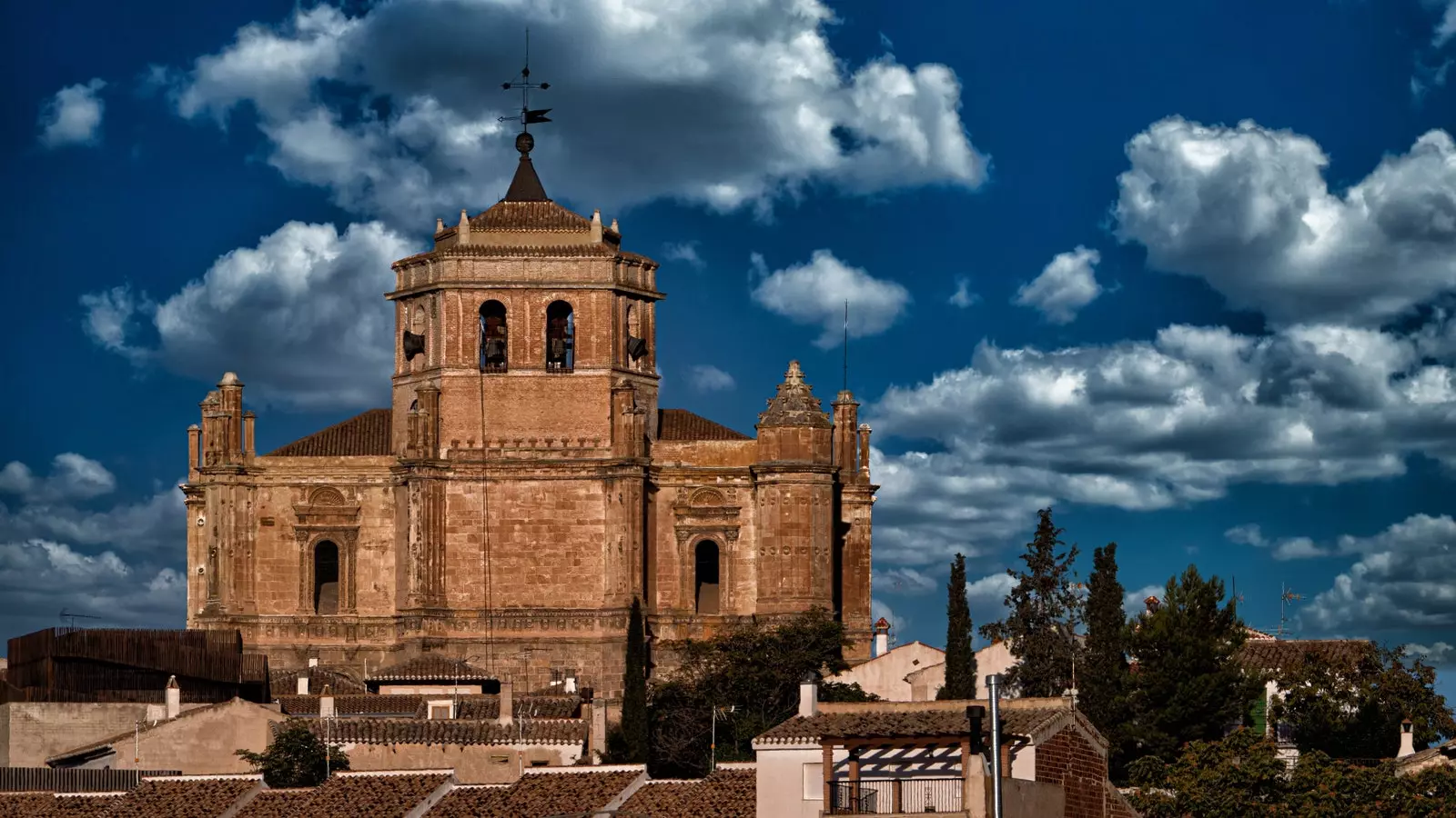 Collegiale kerk van Santa María la Mayor de Huscar.