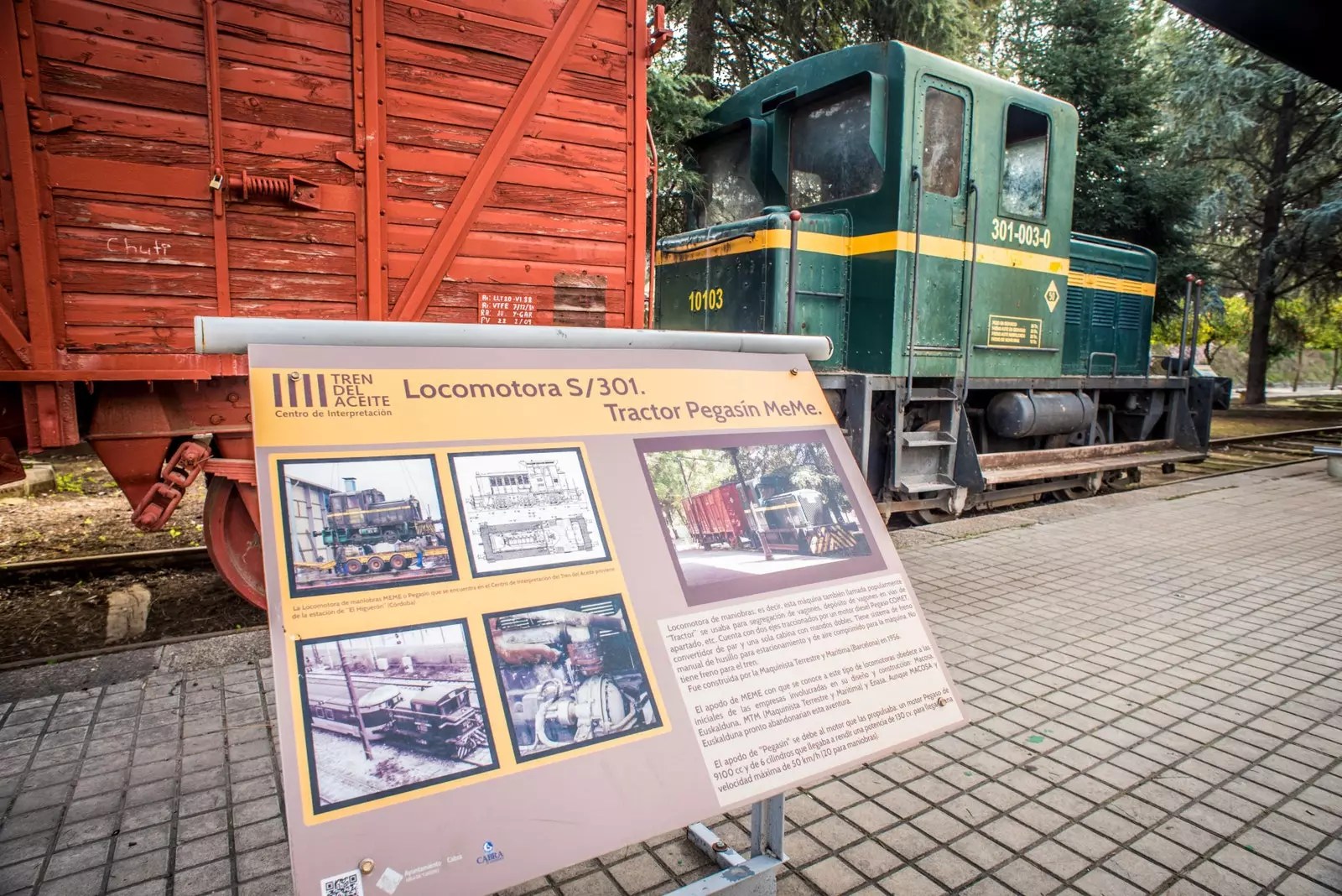 Ċentru ta' Interpretazzjoni tal-Ferrovija taż-Żejt.