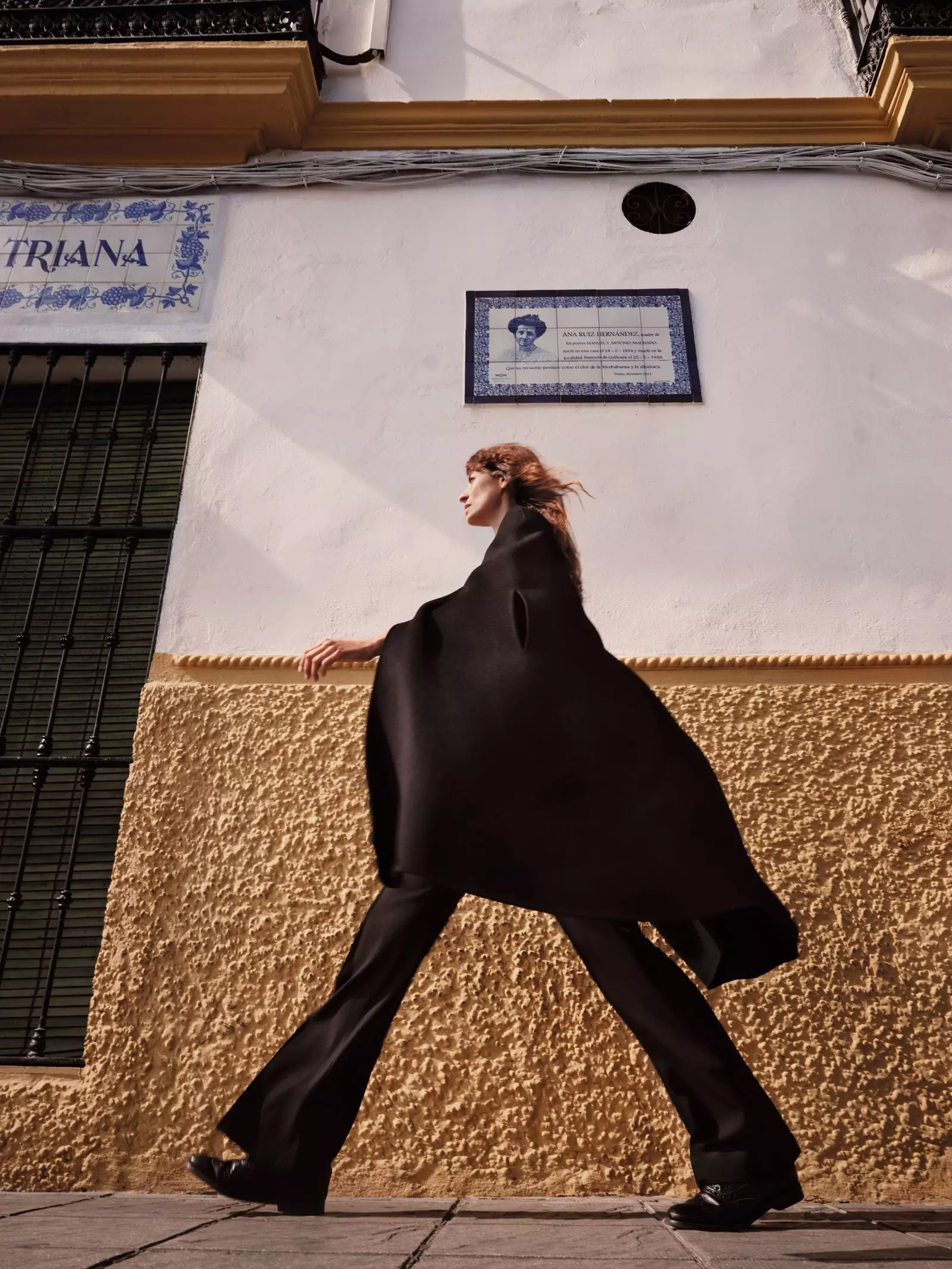 Caroline de Maigret u šetnji Trianom Sevilla