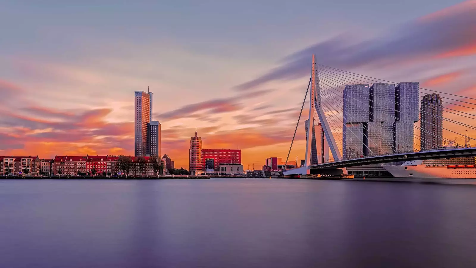 Panorama vu Rotterdam