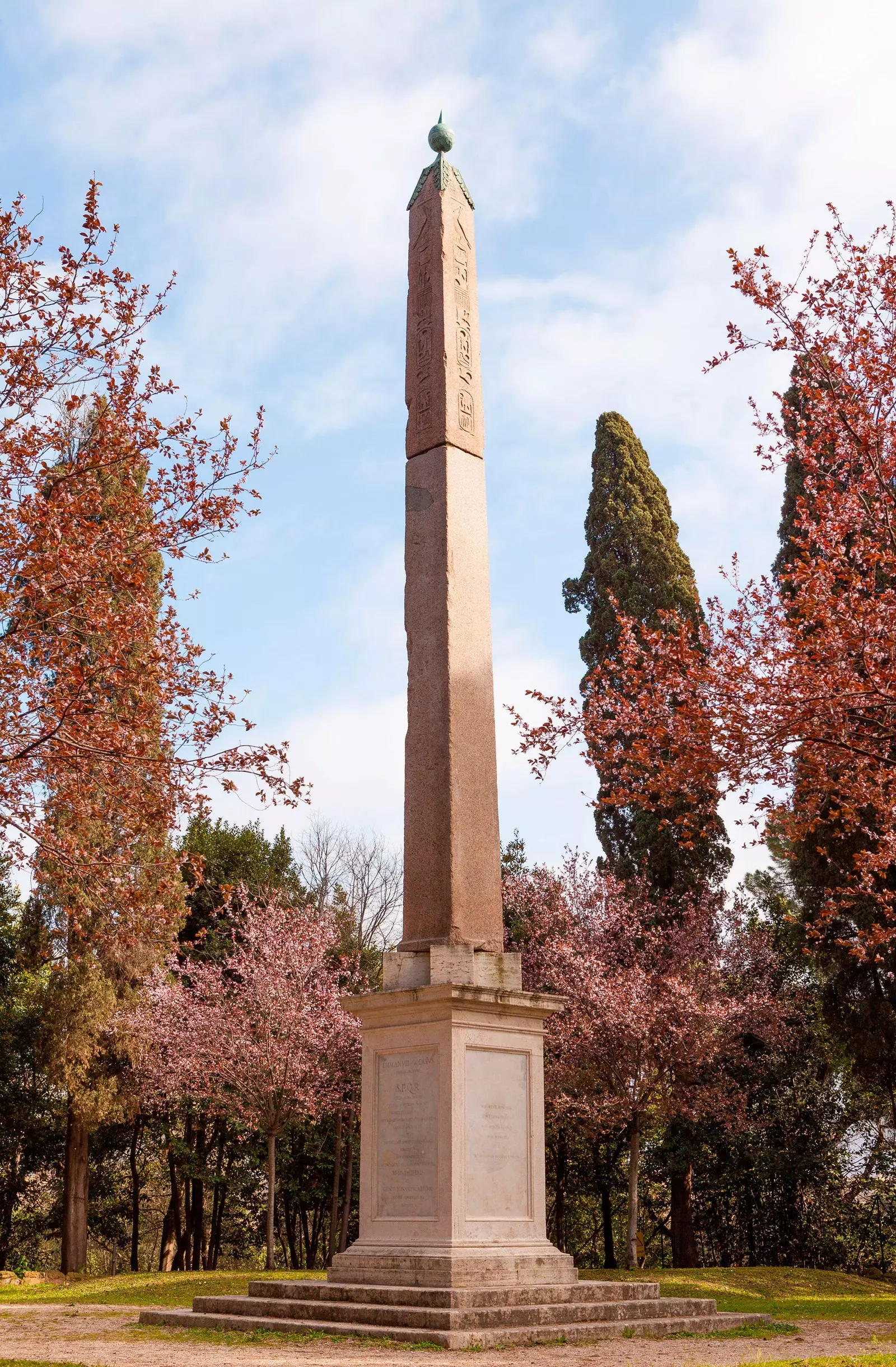 Obelisco Mattei em Villa Celimontana