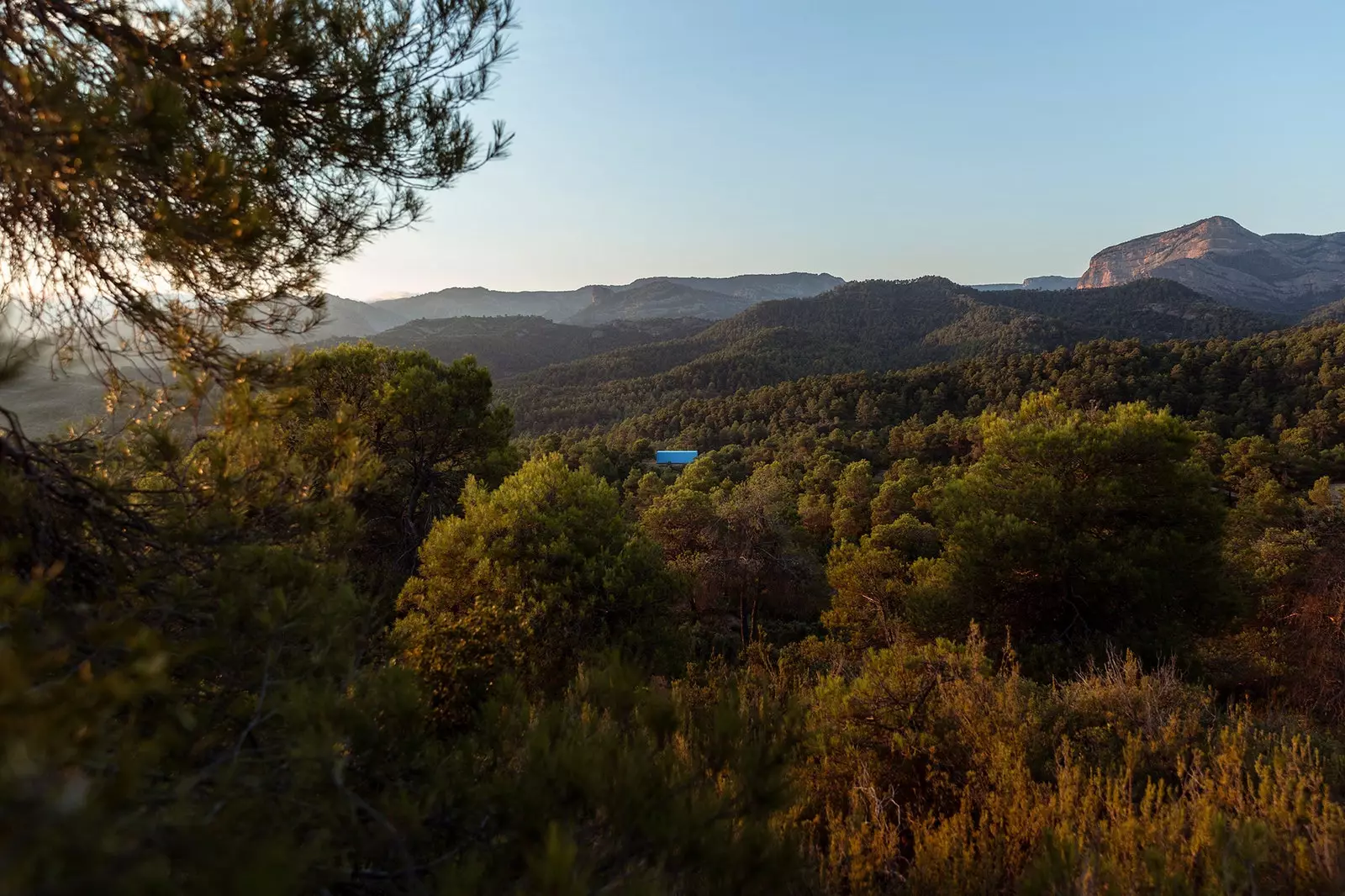 L'horizontale Bleue yakkaxon uylari Matarraña Teruel