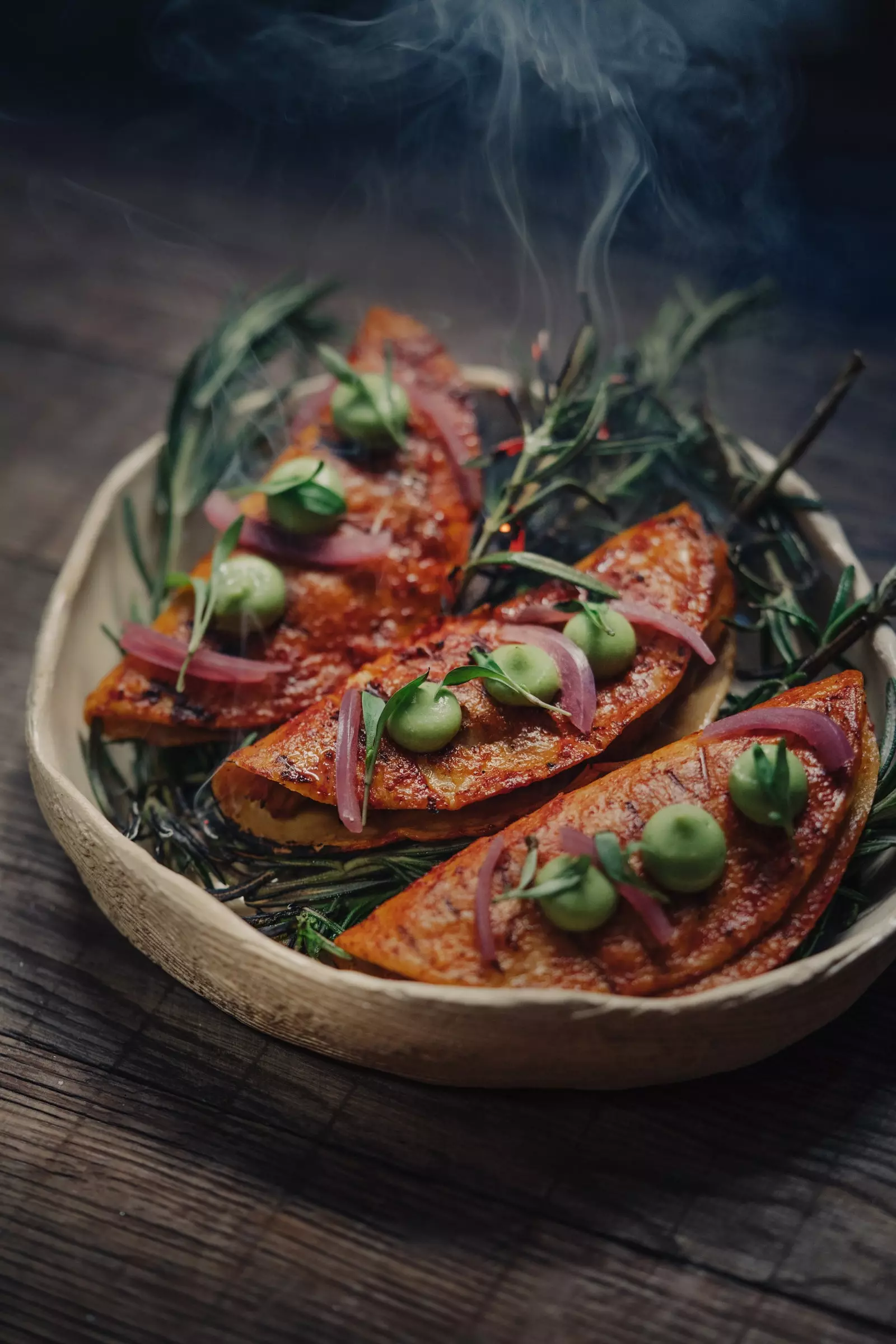 Tacos de porc de lapte de la Sepúlveda.