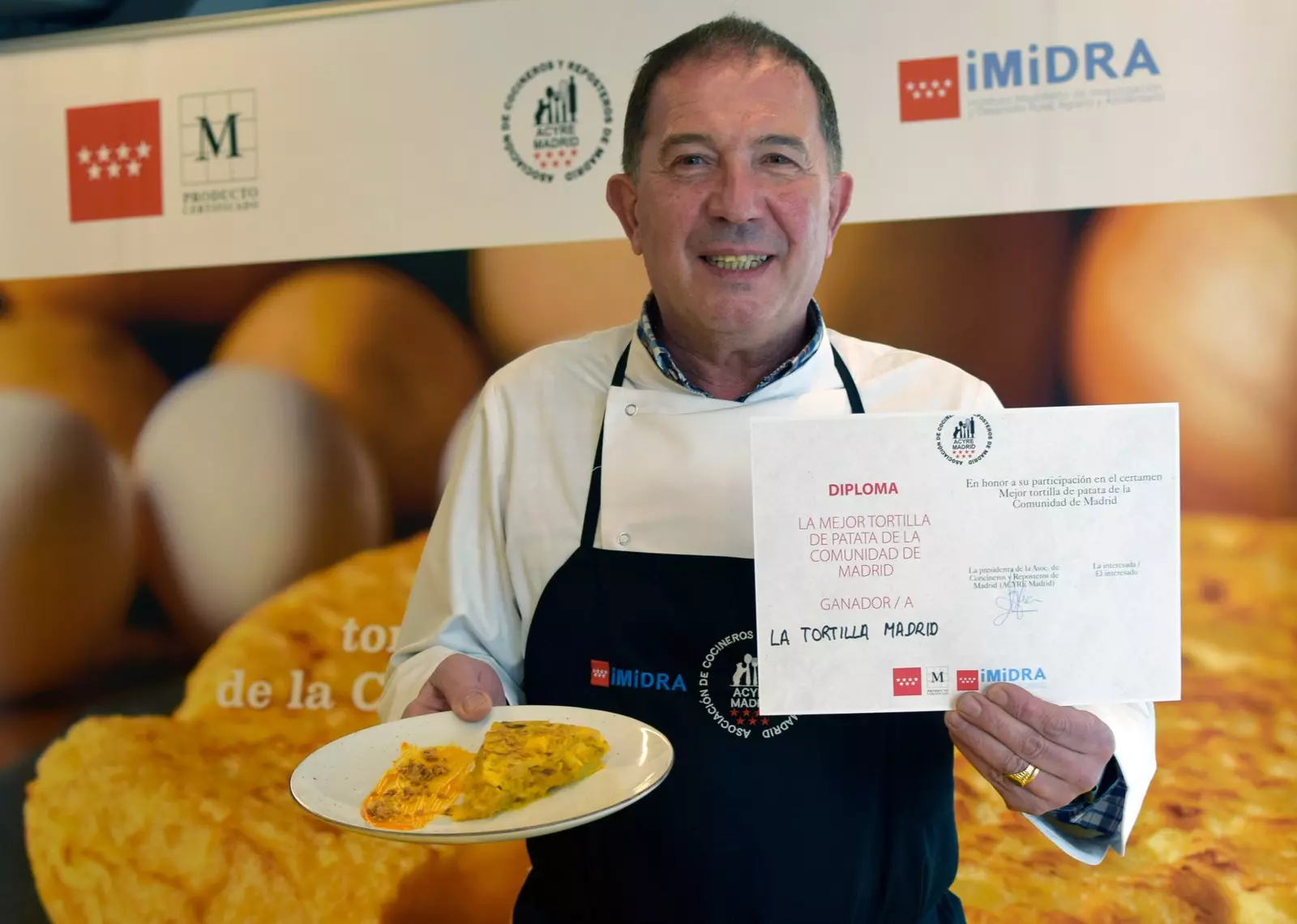 Manuel González Cordero fra La Tortilla Madrid