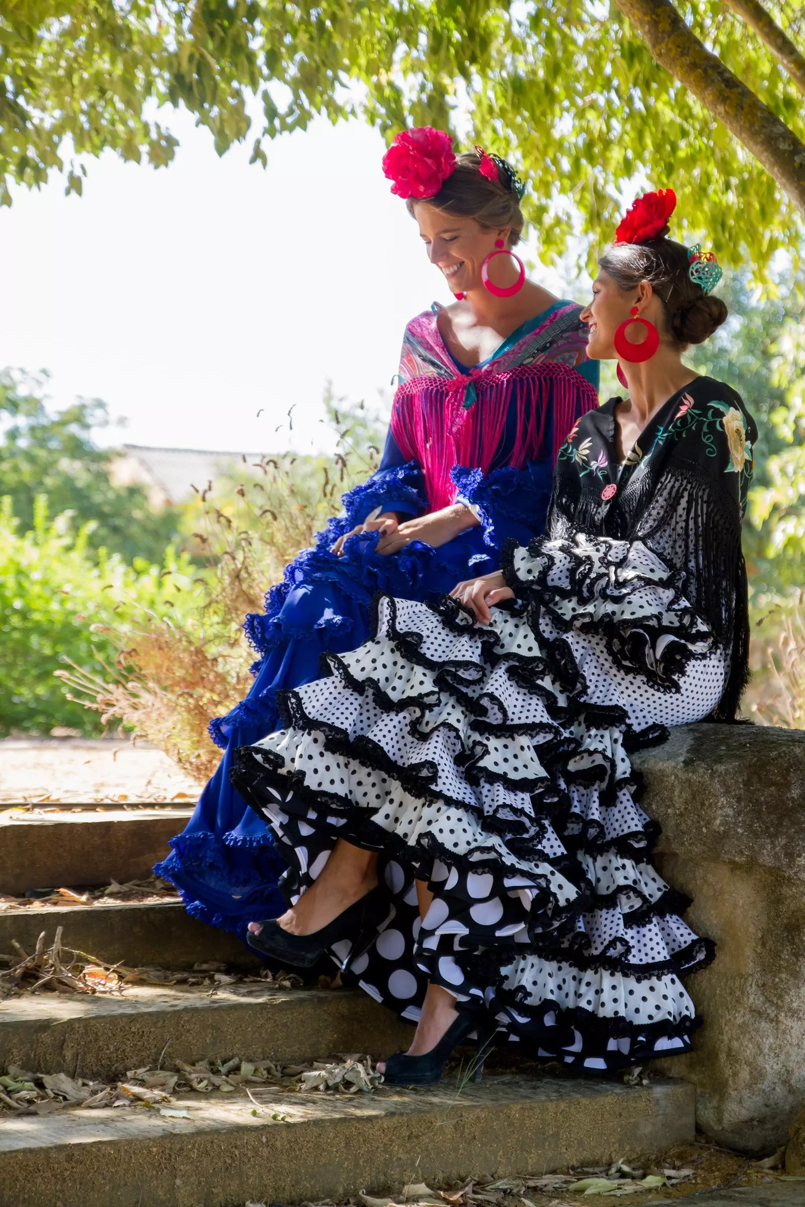 Flamenco mode hantverk efter flagga