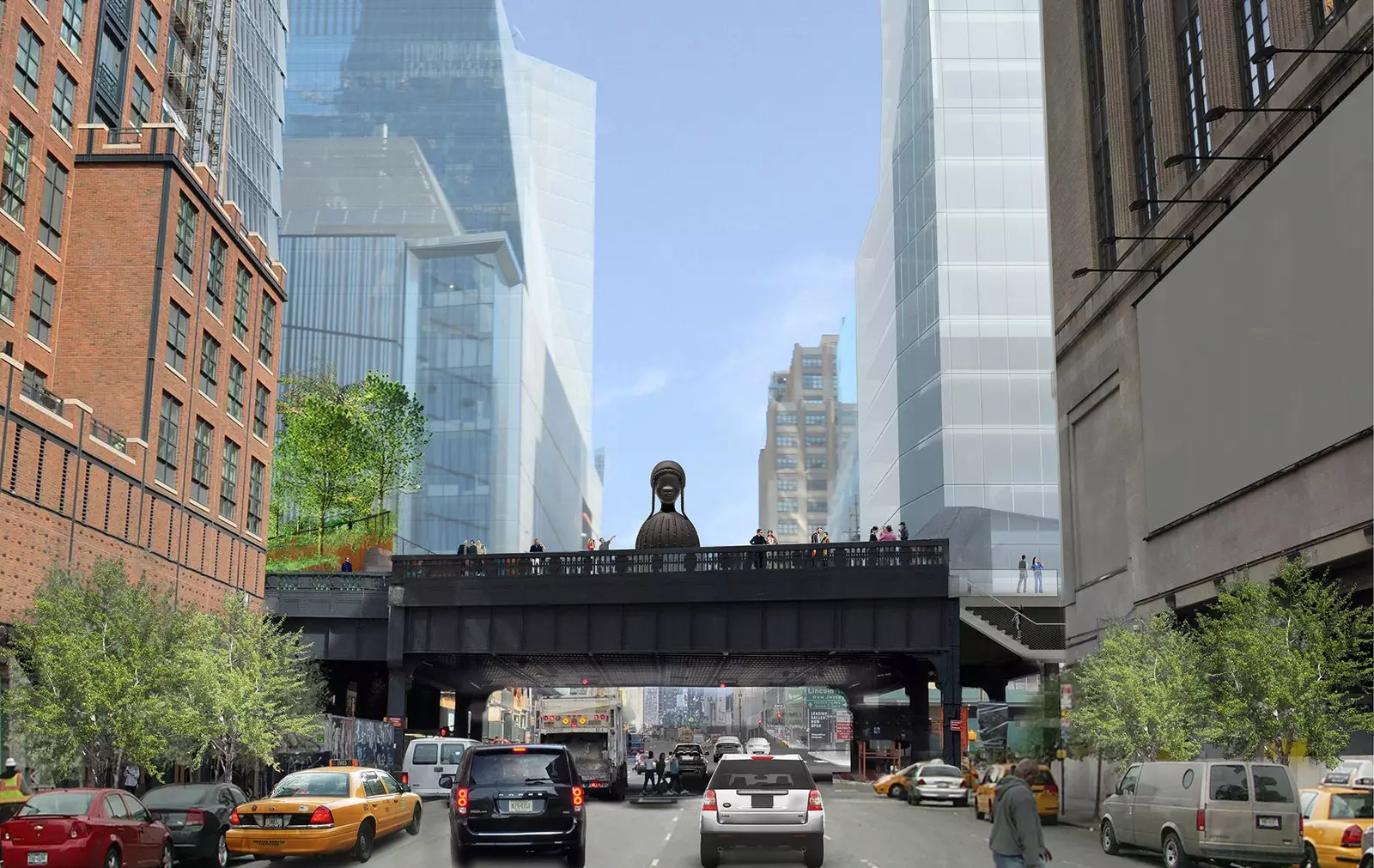 Așa că fii noua plintă High Line plină de artă