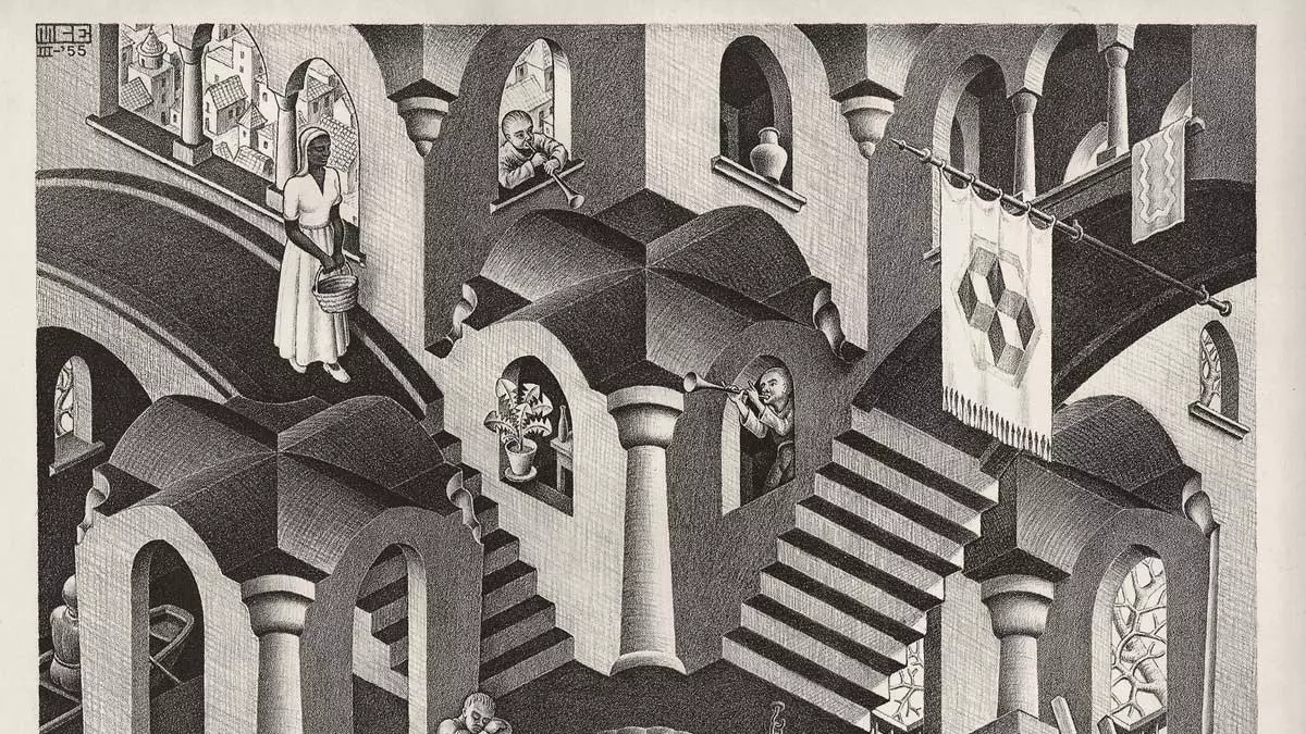 La desconcertant genialitat d'Escher arriba a Madrid