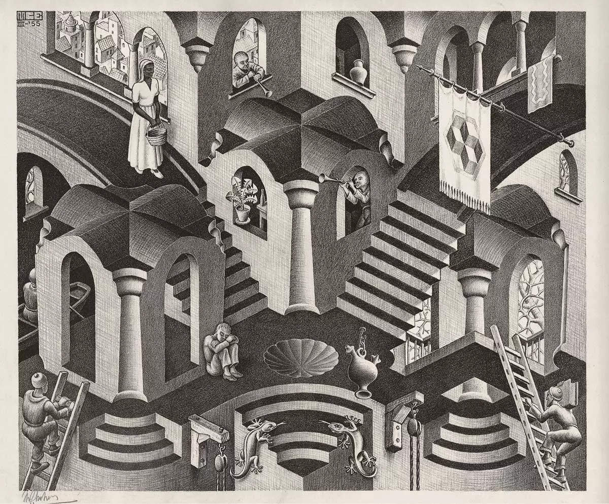 The disconcerting genius of Escher arrives in Madrid