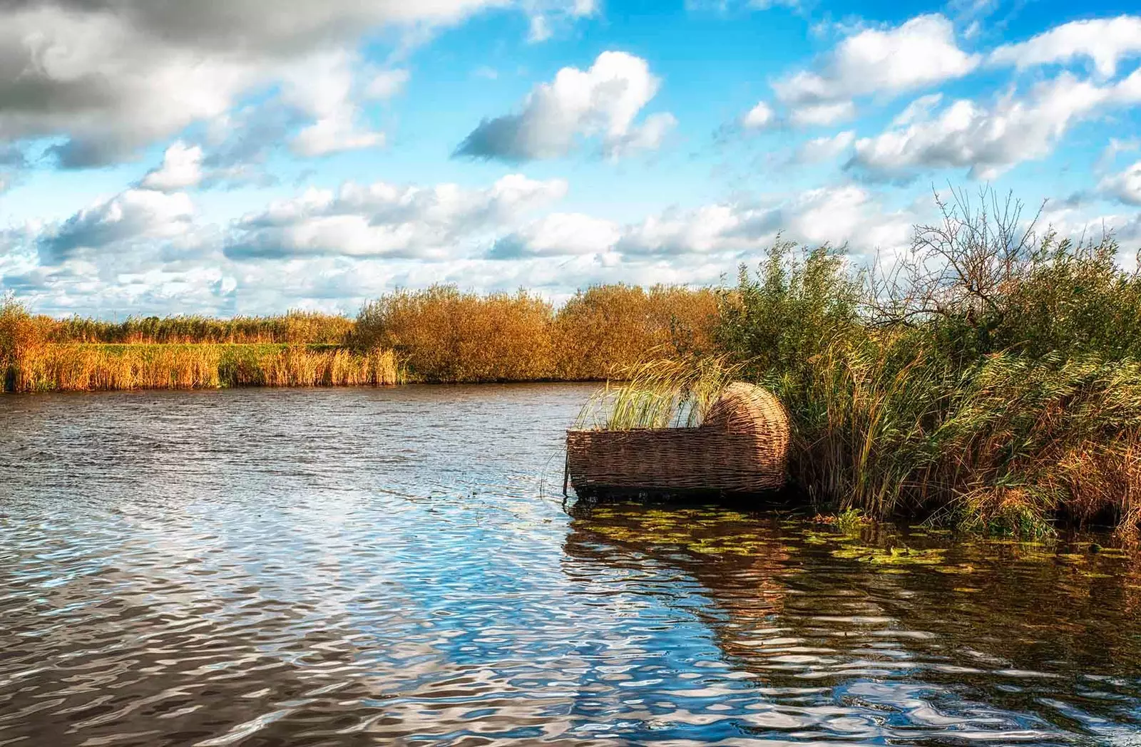 A legenda Kinderdijk vizében nyugszik