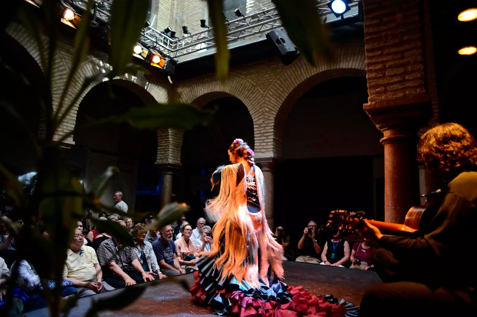 Bailaora im Museum für Flamenco-Tanz.