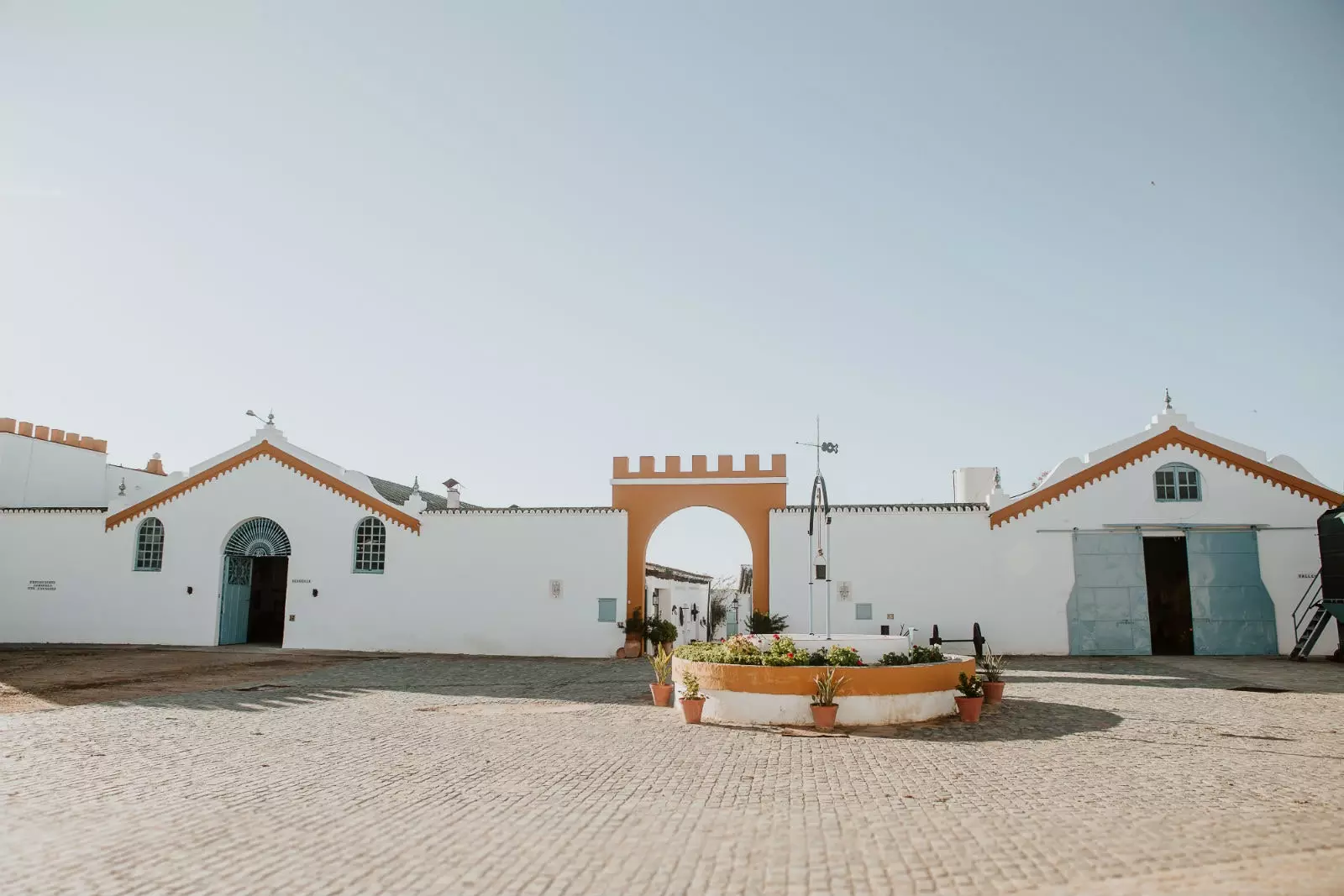 En autentisk Sevillian bondgård.