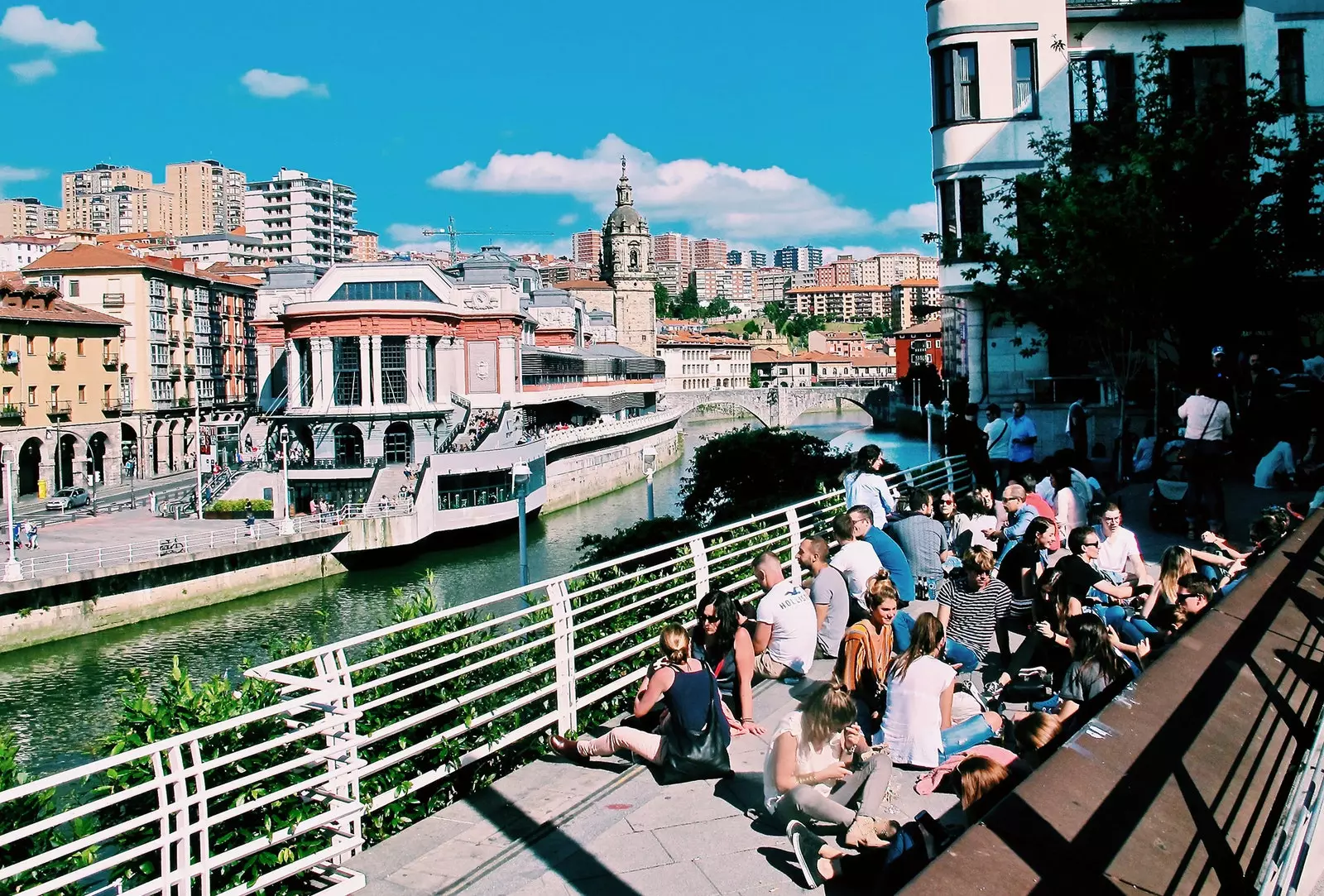 Bilbao a barátokkal