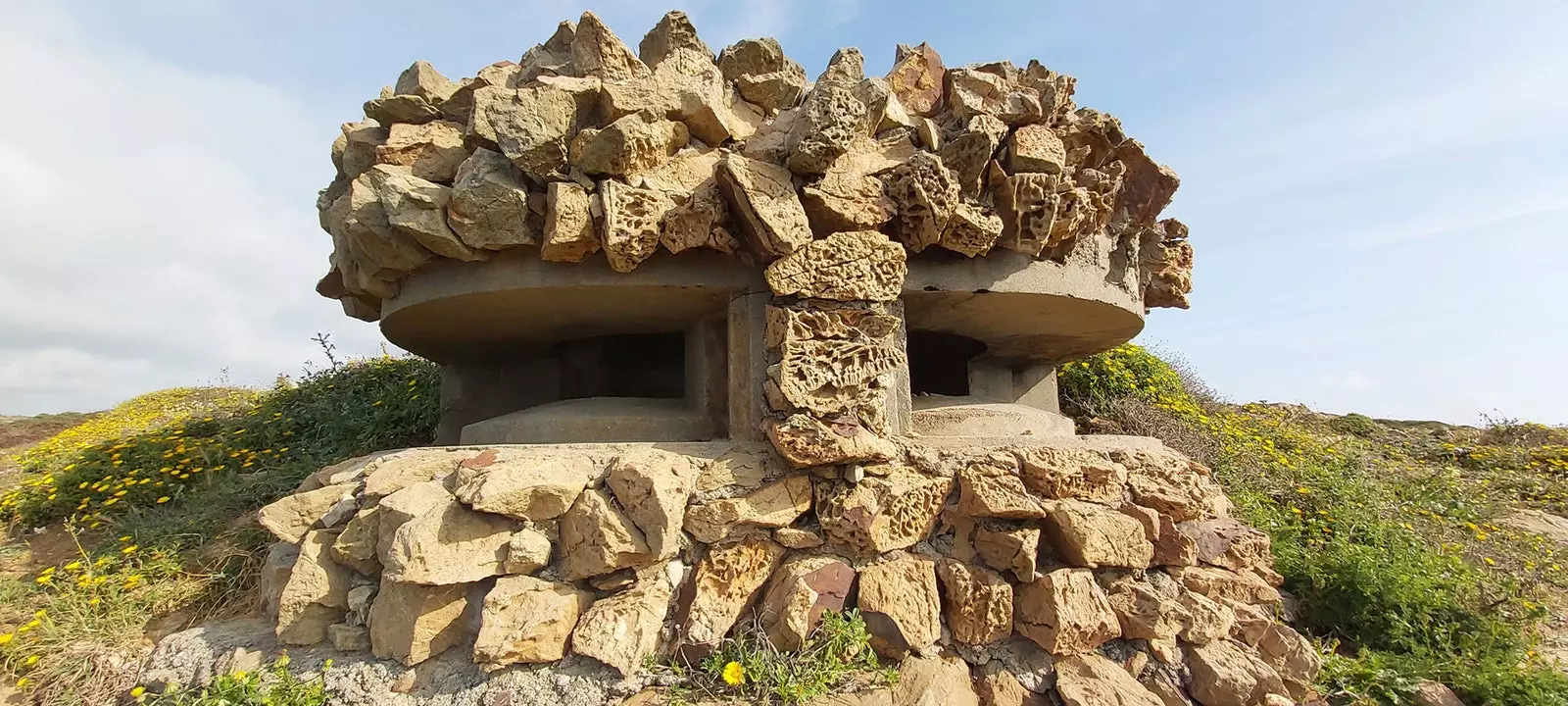 Le mur du détroit quand les bunkers ont conquis Cdiz