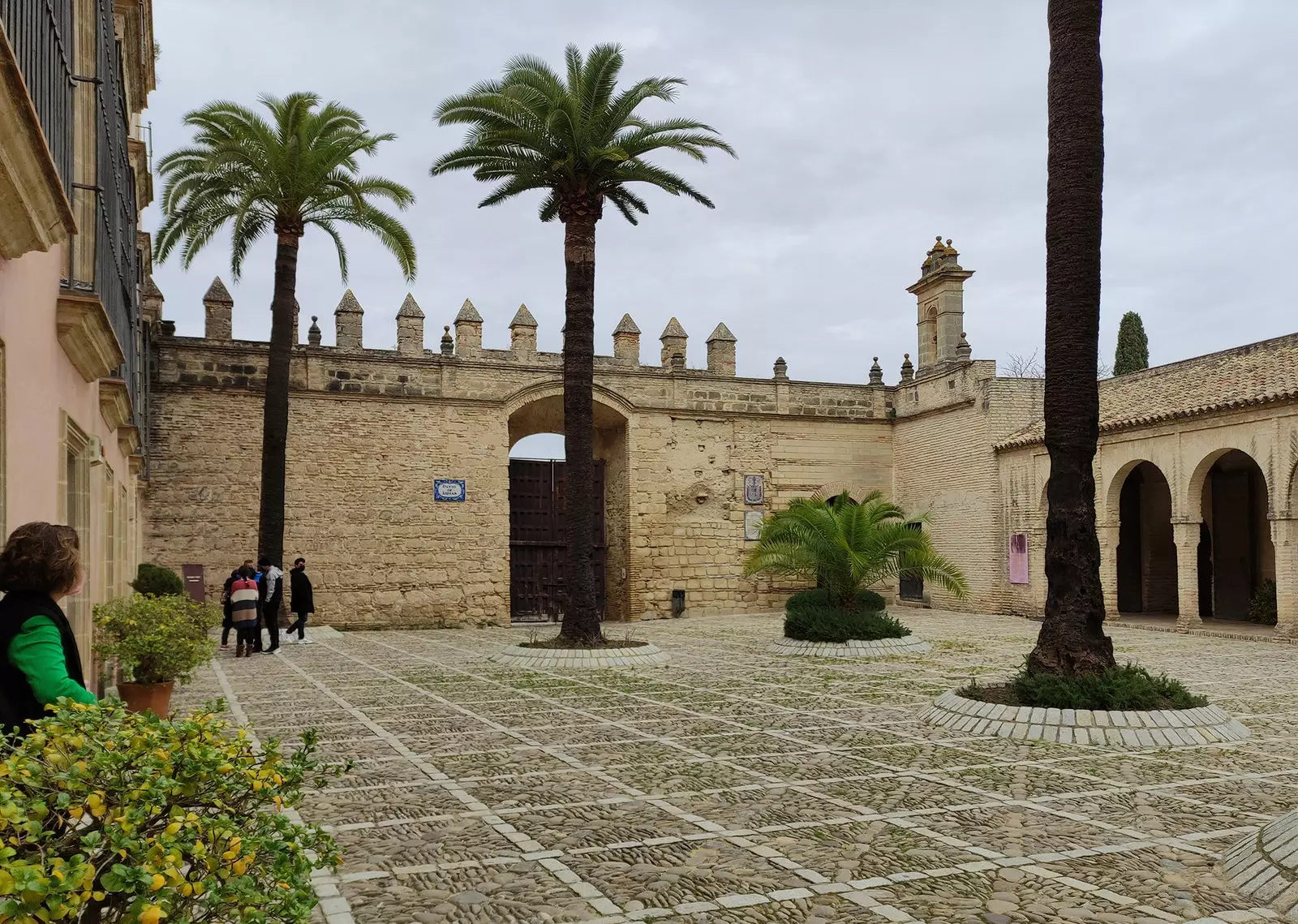 Innenhof des Alczar Jerez