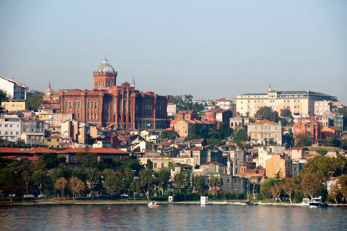 Une ville au centre d'Istanbul