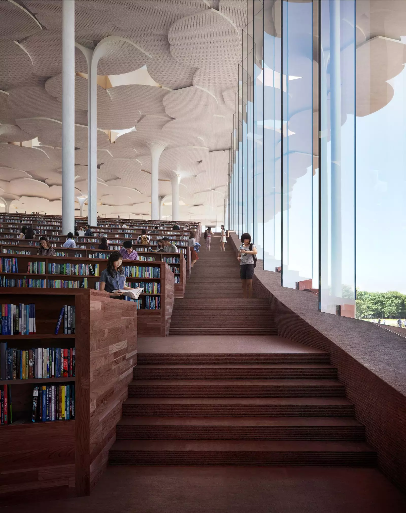 Biblioteca Snøhetta din Beijing