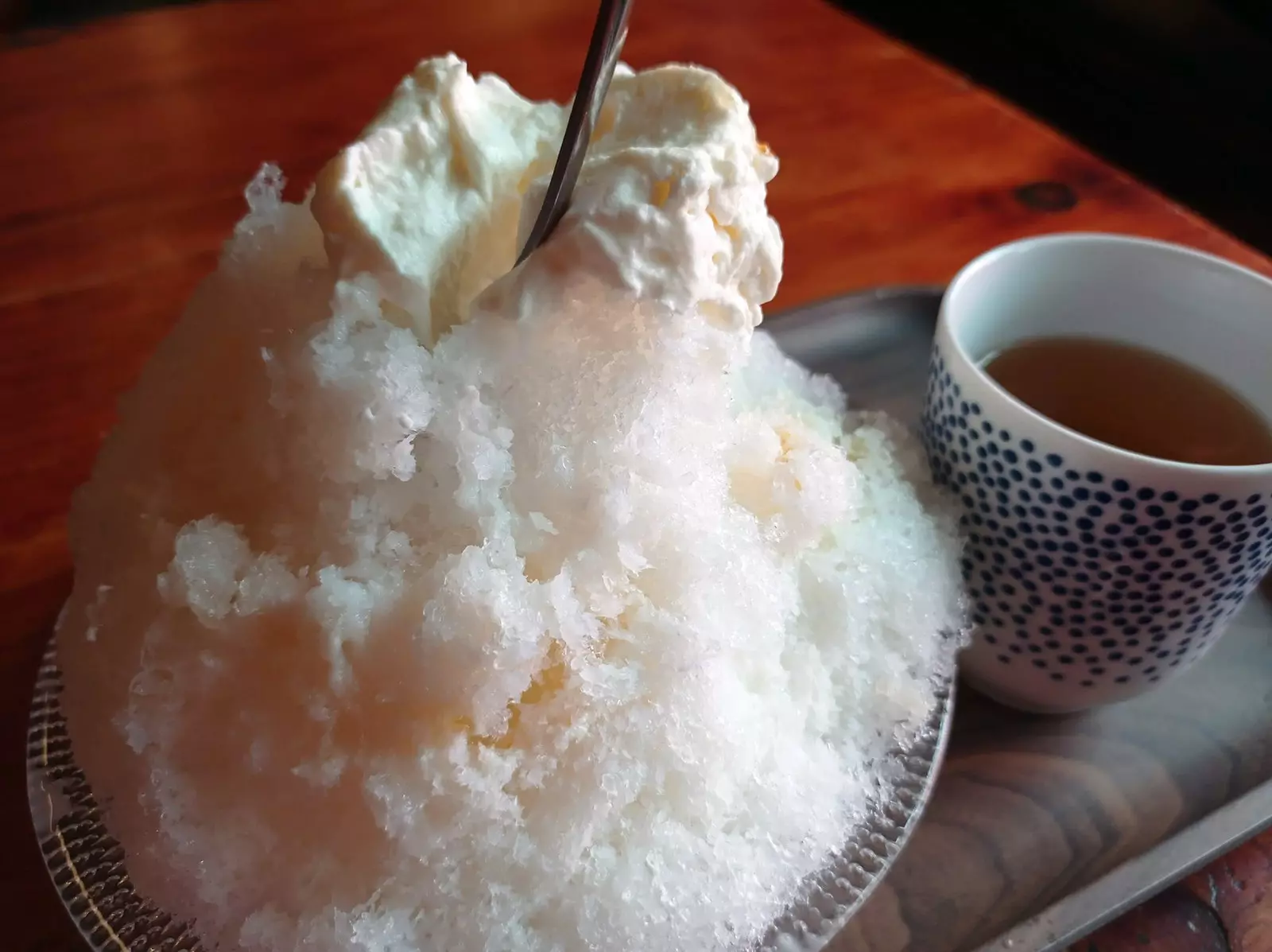 Kakigori från Panda Patisserie Madrid