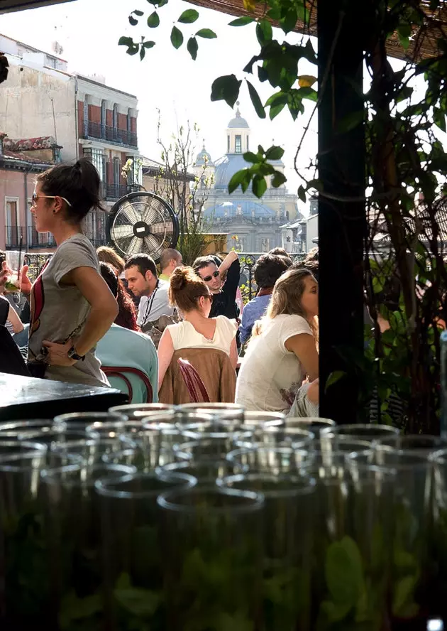 Terrasse des Reisenden