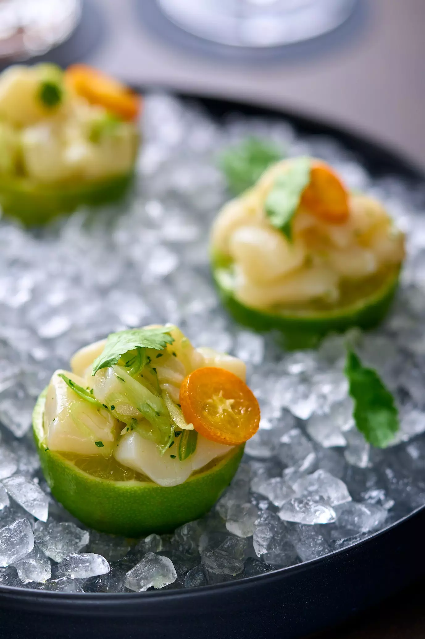 Algumas tapas frescas e leves no meio da tarde