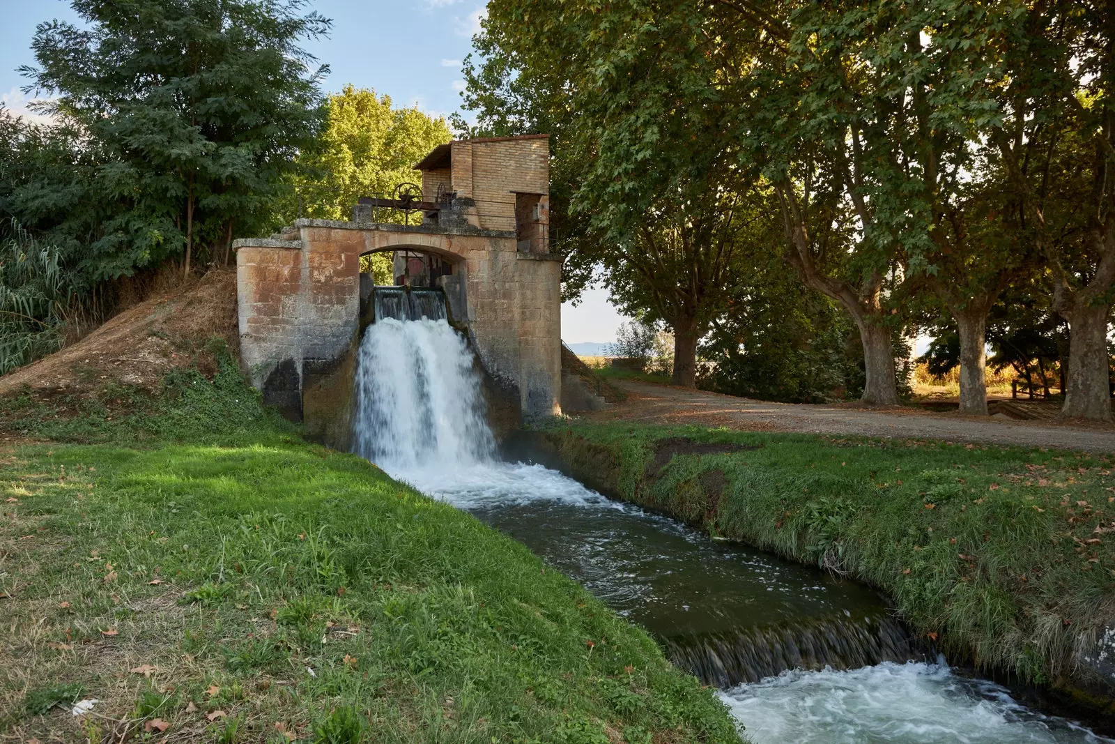 Pad kanala Duran Golmés Canals d'Urgell.