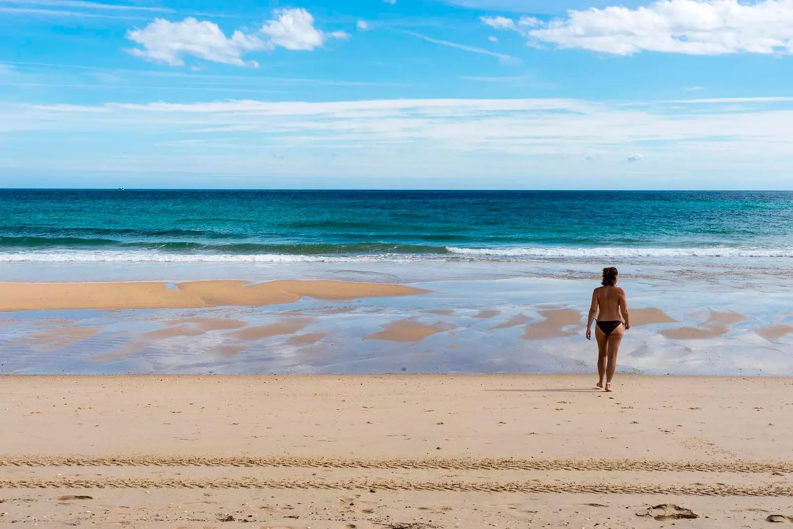 Sie werden das Gefühl haben, dass der Strand unendlich ist