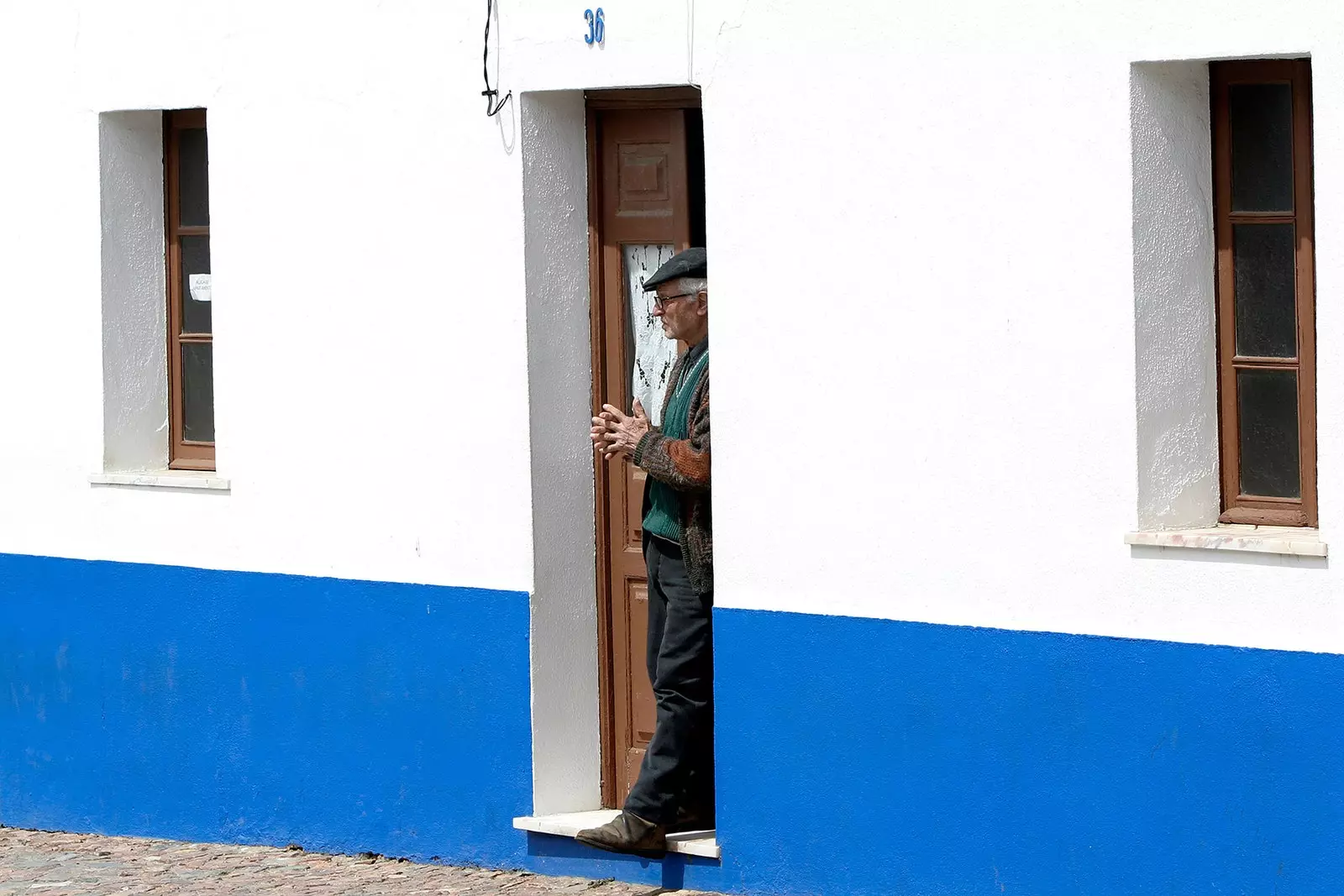 Typiska hus i Porto Covo