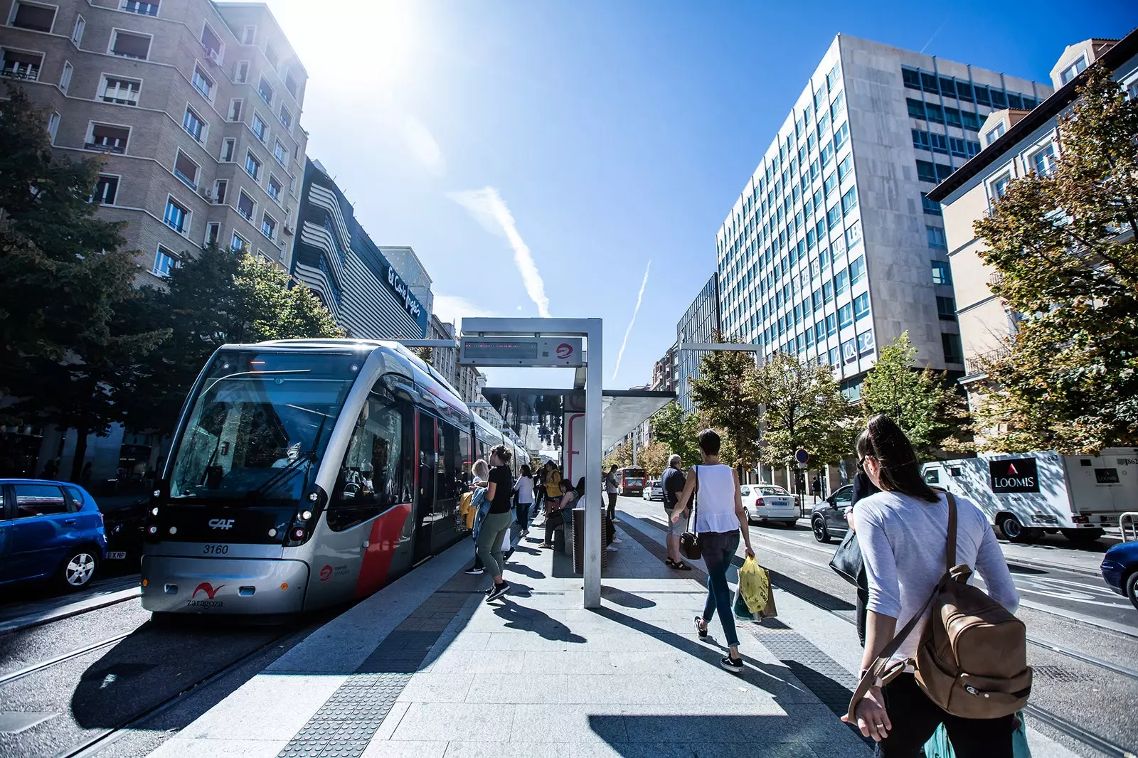 Tram in Zaragoza