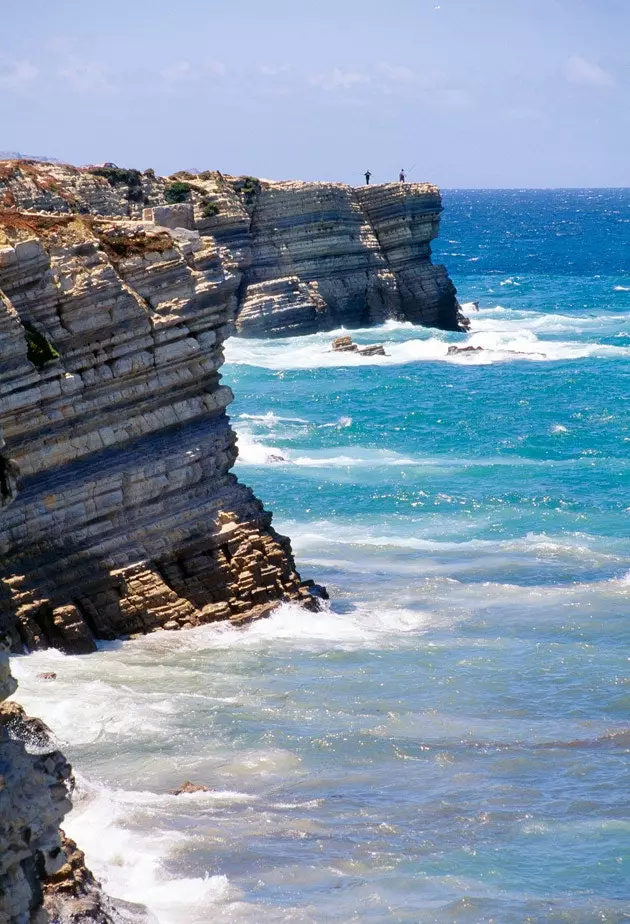 Peniche'deki Cape Carvoeiro