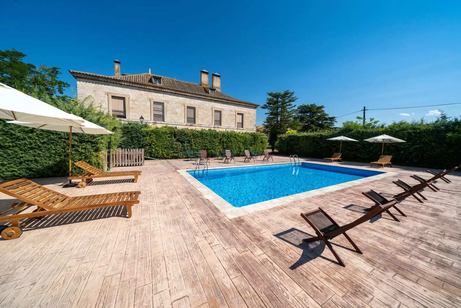 Piscine à la Posada Real.