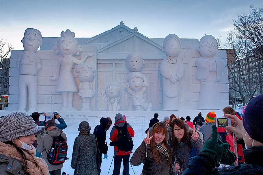 Sapporo Snow Festival është i mahnitshëm