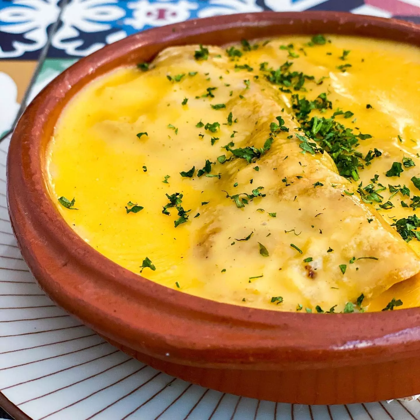 Vegan Bölgesi Encheeslada.