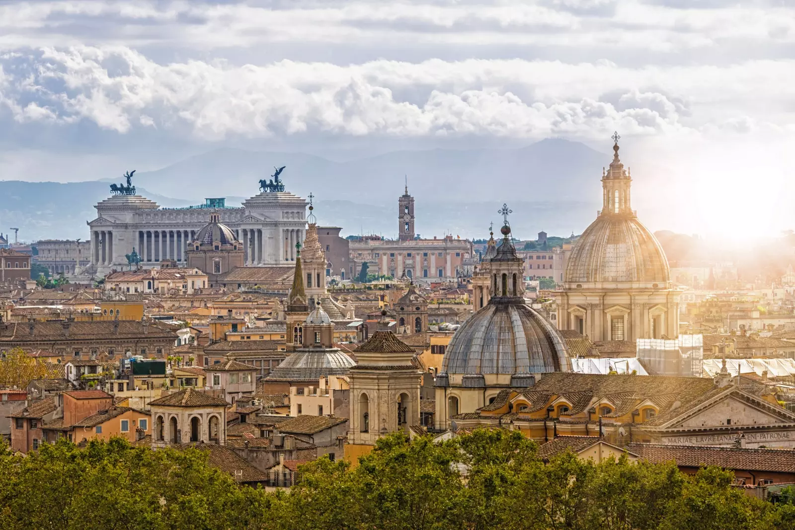 Pemandangan dari Anantara Palazzo Naiadi Roma