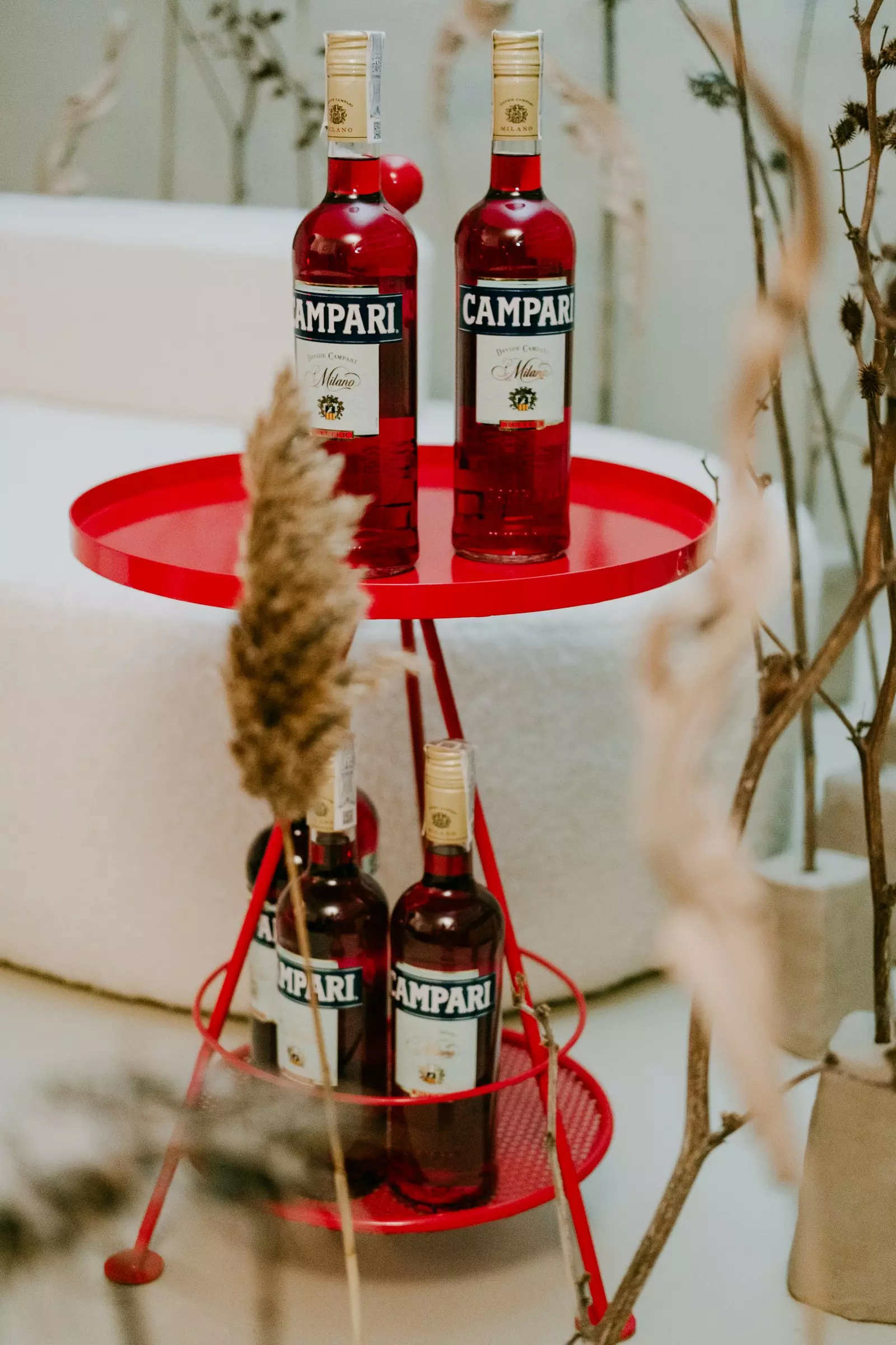 Ο Campari ήταν ο επίτιμος καλεσμένος στο πάρτι.