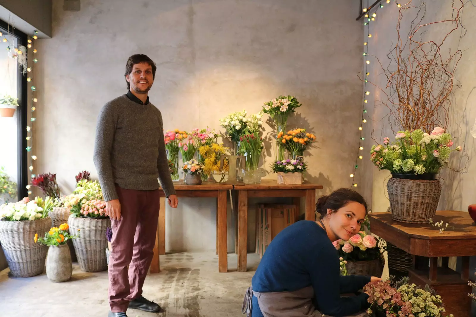 I fioristi danno il benvenuto alla primavera