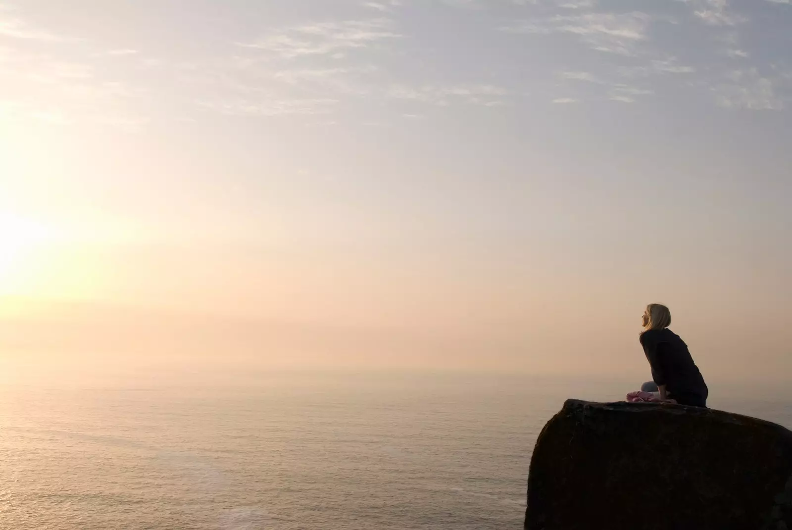 This could be you looking across the Atlantic from the Queen's Chair