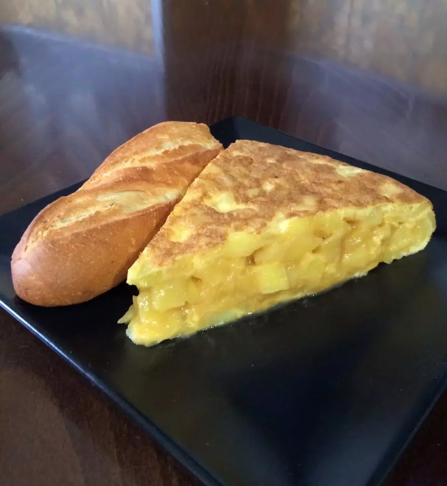 Omlet z kafeterią w Europie