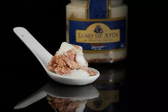 Lombo de atum na manteiga ibérica