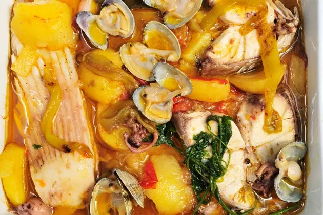 Fish and seafood stew