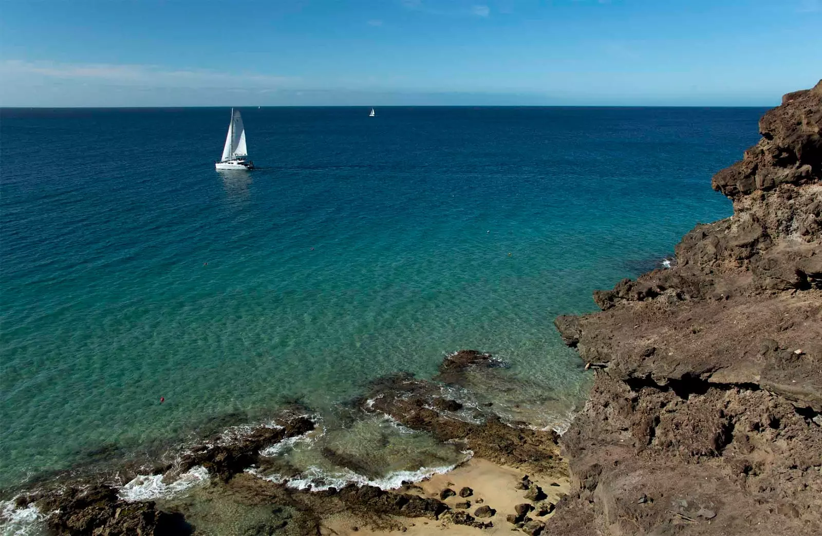 Barca a vela nelle Isole Canarie