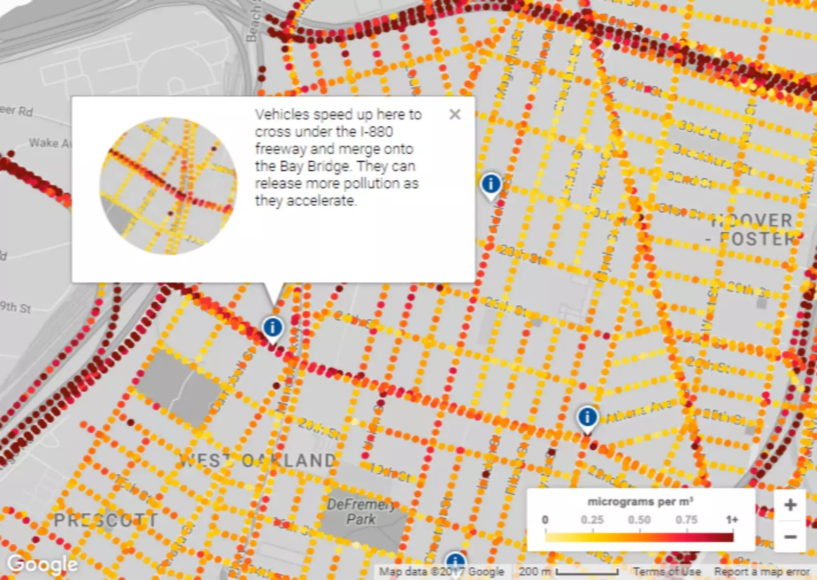 Empfehlungen zur Bekämpfung der Umweltverschmutzung in Oakland