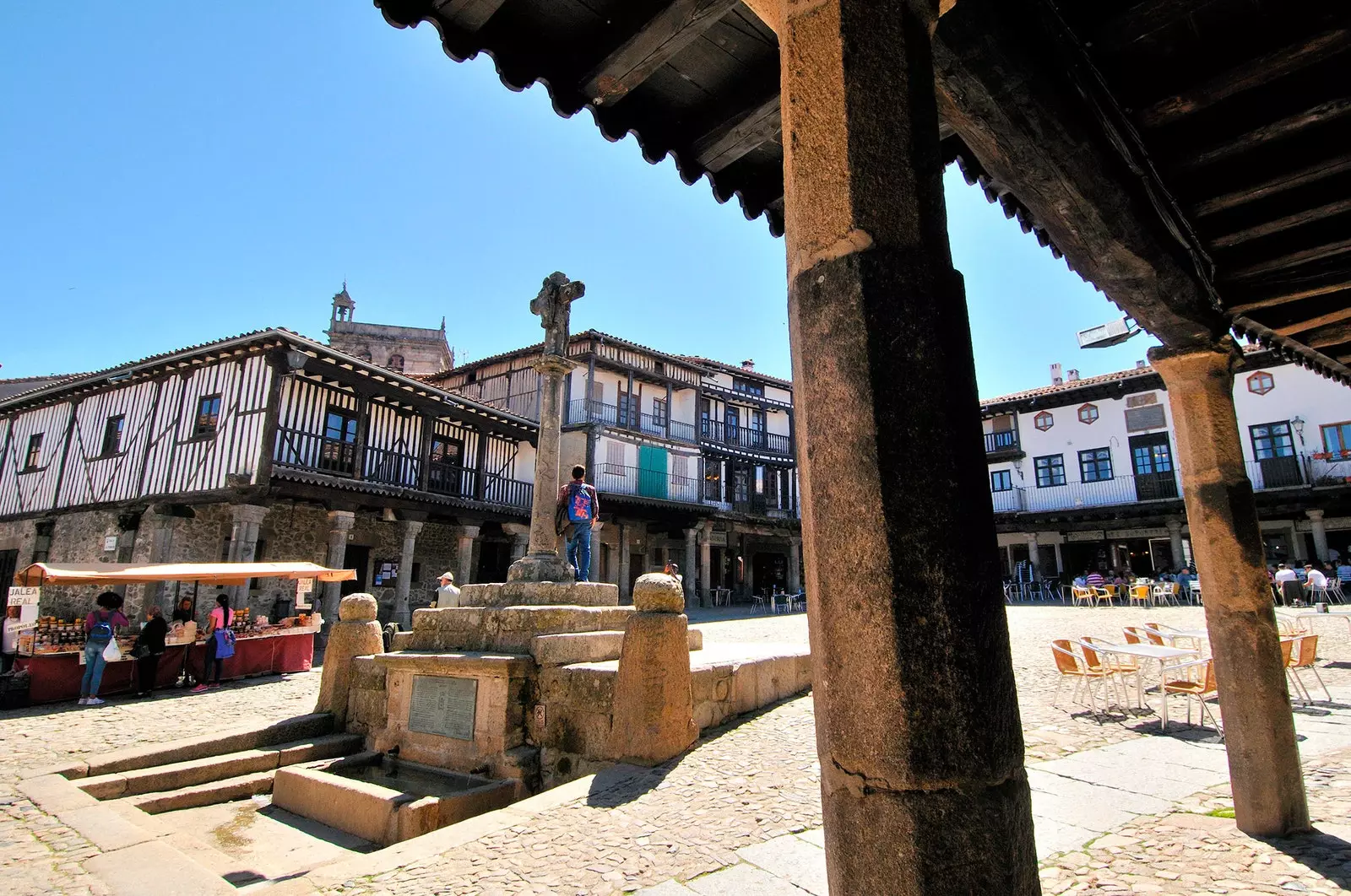 Plaza Mayor La Alberca Salamanka