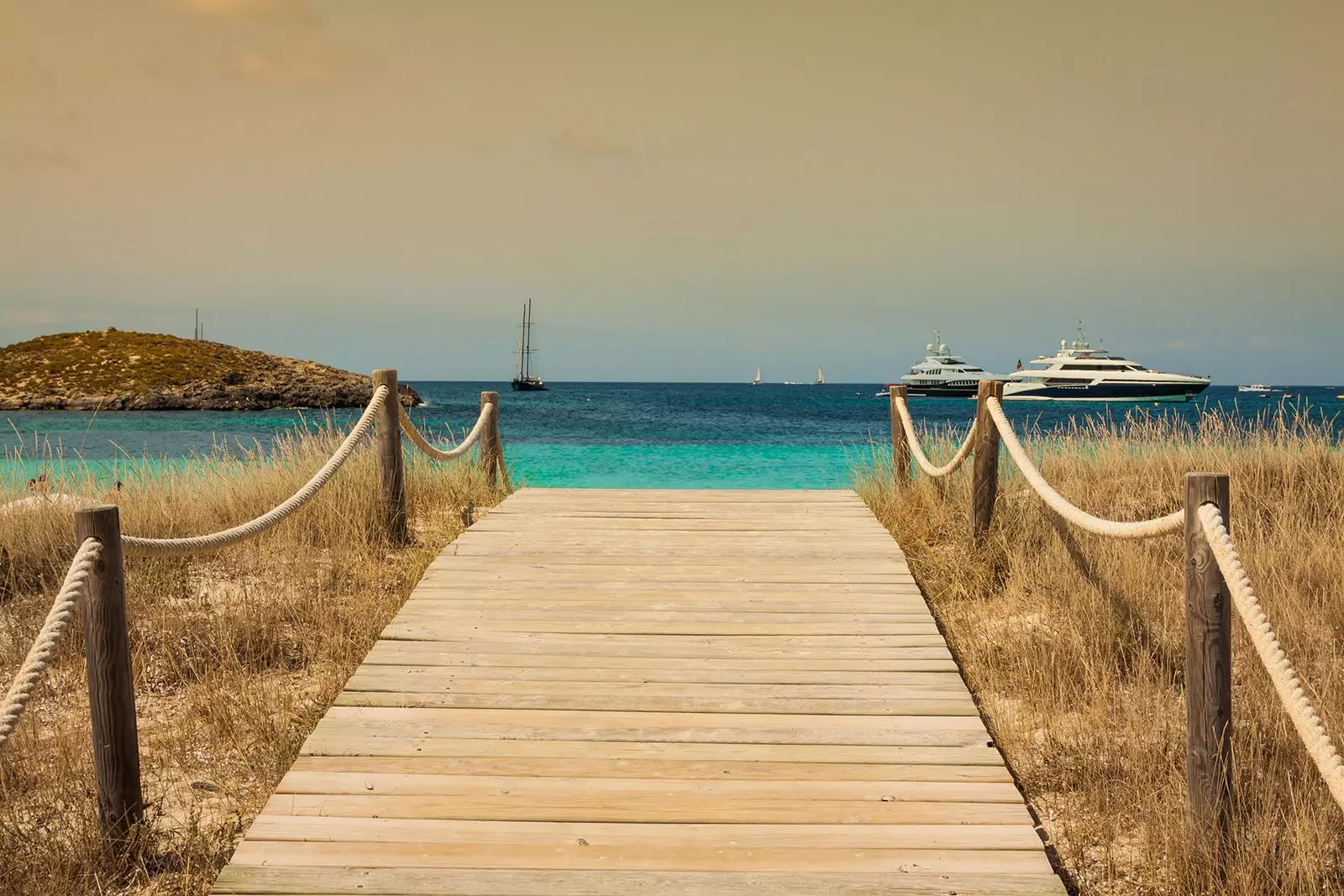 C'est l'entrée du paradis de Ses Illetes