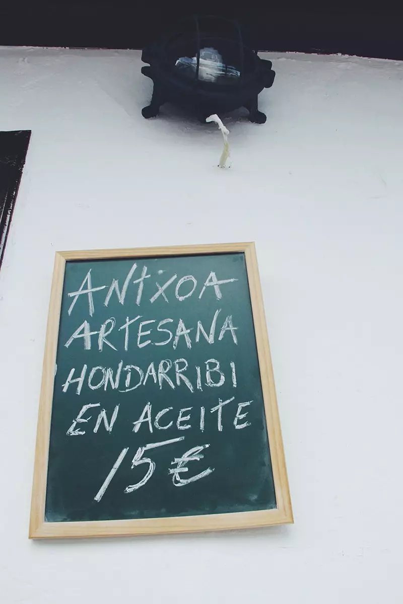 El pintxit d'Hondarribia