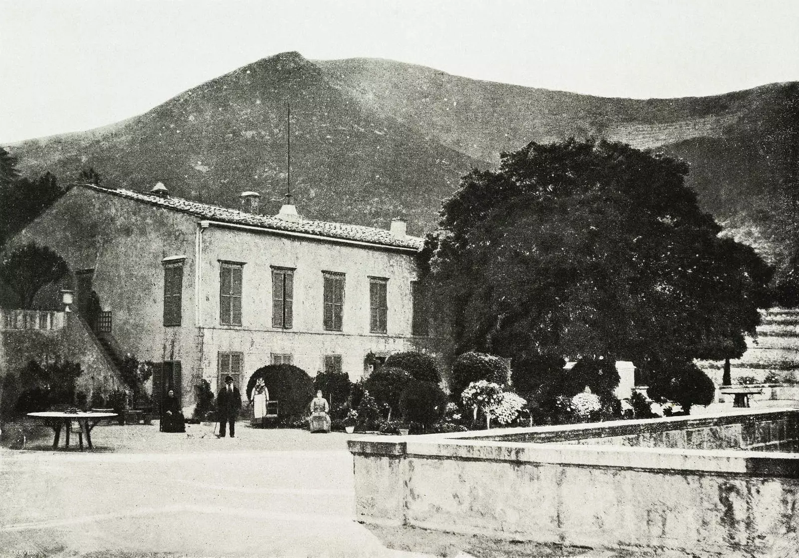 One of Napoleon's residences on the island of Elba