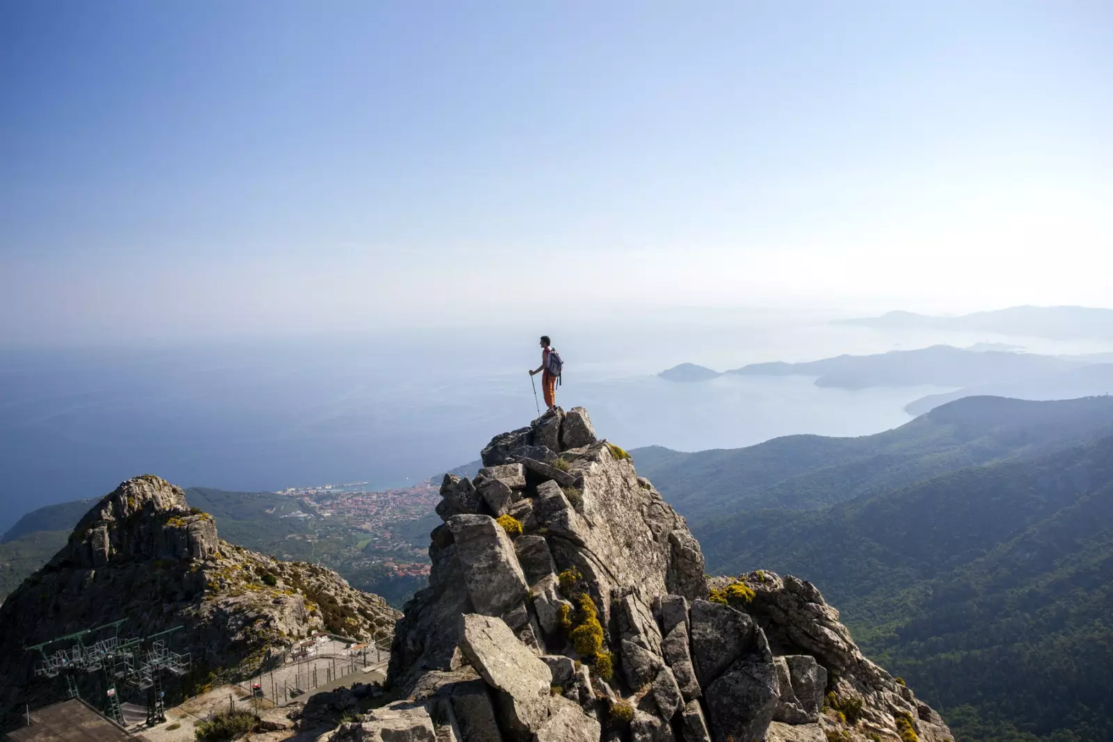 Salita in cima al Monte Capanne