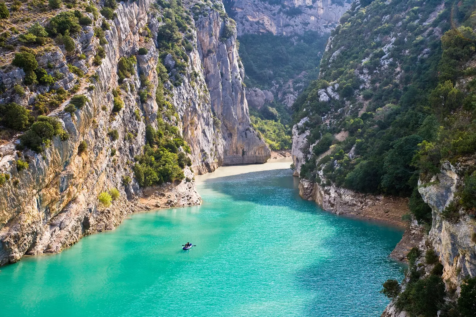 Gorges du Verdon یا فرانسوی 'sauvage'