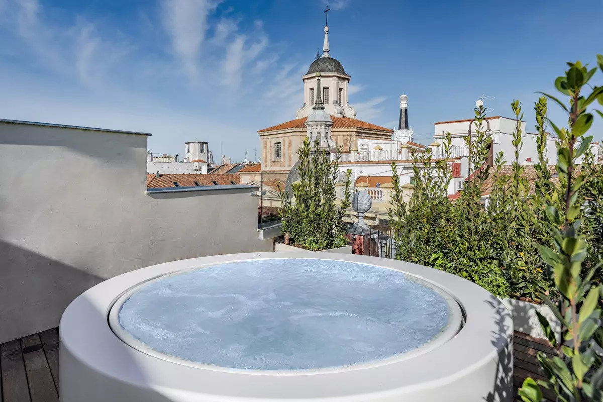 Cool Rooms jacuzzi pokój hotelowy madryt